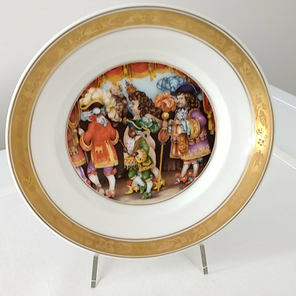 Vintage Hans Christian Andersen Illustrated Plate 3/$68.00